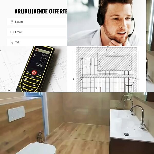 Stappenplan BadkamerVakman van offerte tot oplevering